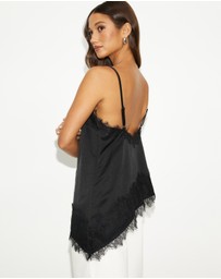 Dazie - Camille Lace Top