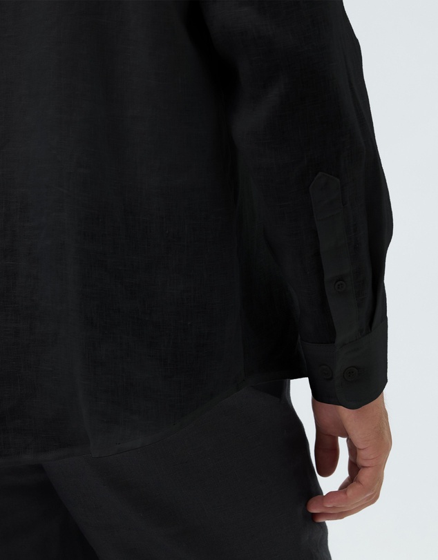 AERE - Resort Linen LS Shirt