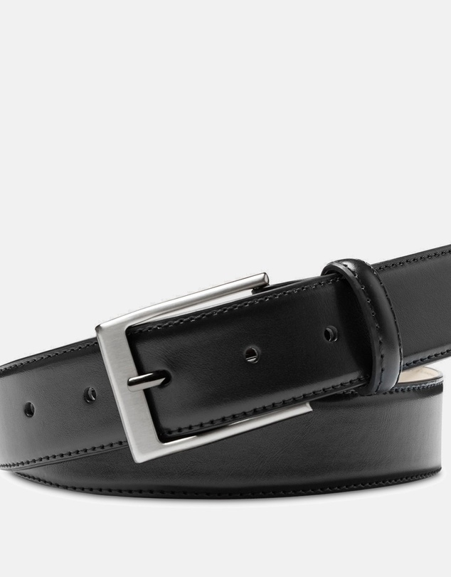 Buckle - Royce Deluxe. Australian Made Classic Leather Belt. 35mm width.