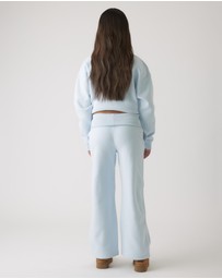 Decjuba Kids - Rolled Waist Wide Leg Track Pants - Teens