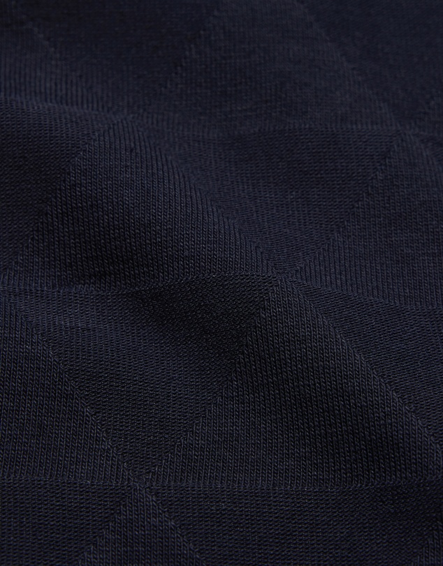 Calibre - Geometric Jacquard T-shirt Navy