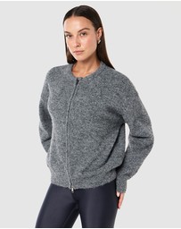 P.E Nation - Sable Knit Bomber Jacket