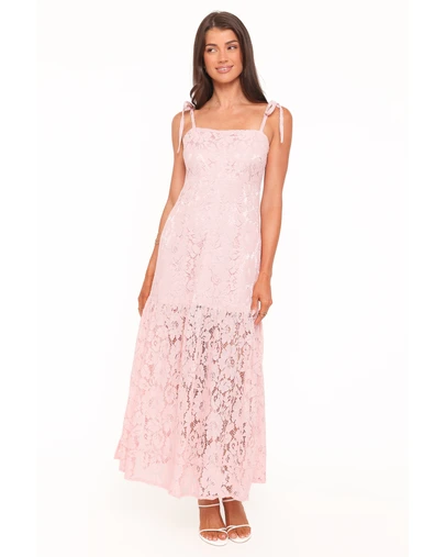 Petal & Pup - Nicolette Maxi Dress - Pink