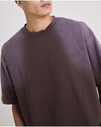 Black Noise White Rain - Spray T-Shirt