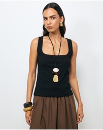 AERE - Square Neck Tank
