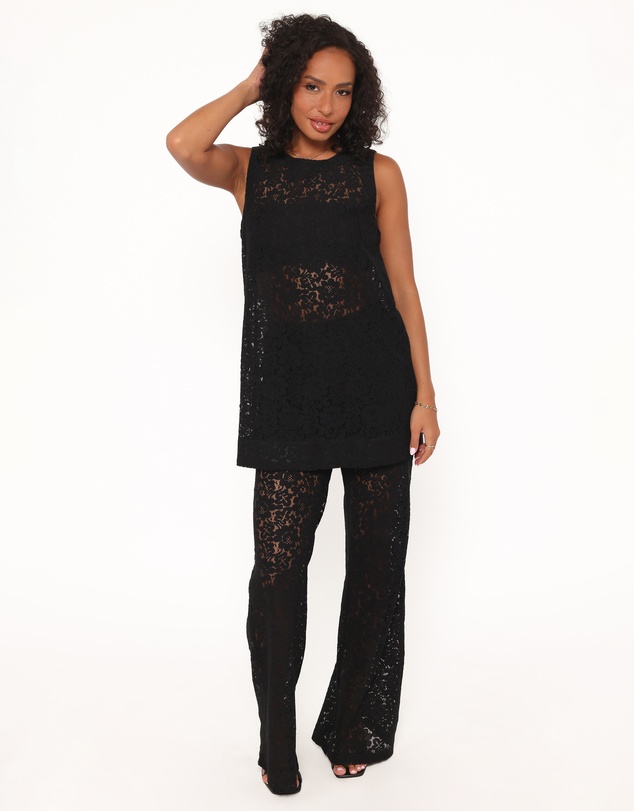 Petal & Pup - Sammy Embroidered Set - Black