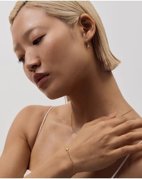 SAINT VALENTINE - Starburst Mini Hoops - Gold
