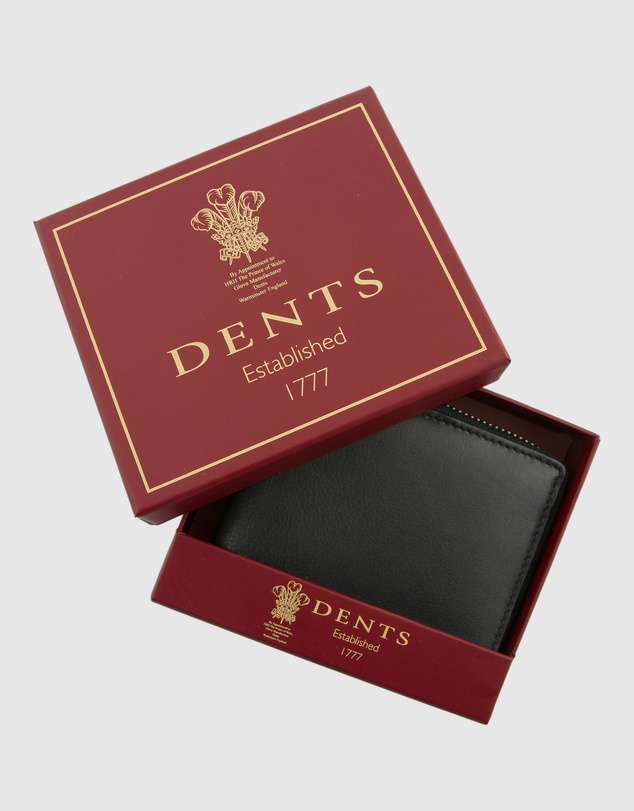 DENTS - Avon Nappa Leather Zip Wallet with RFID Blocking