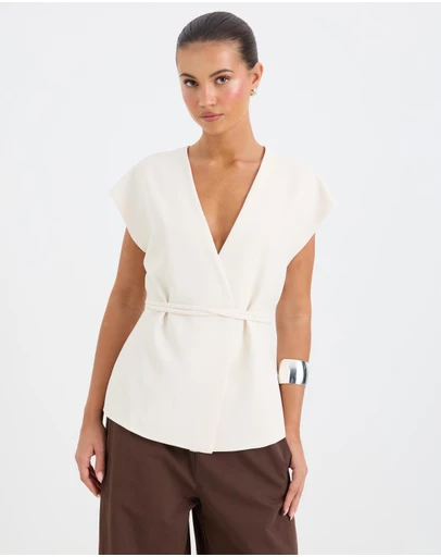 Calli - Tori Wrap Top