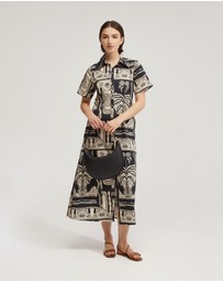 Oxford - Jasmine Printed Shirt Dress