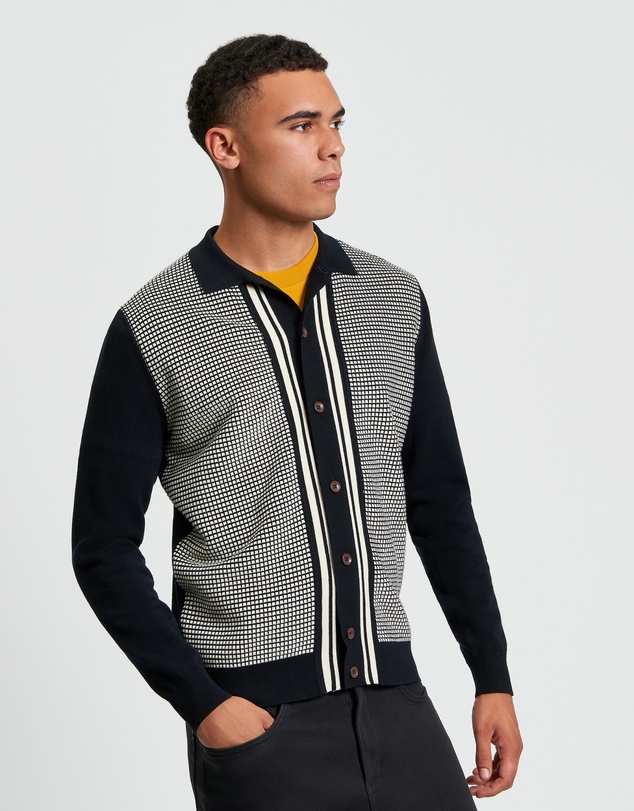 Ben Sherman - Bi Coloured Button Through Polo