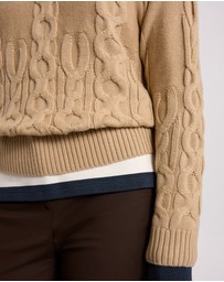 David Lawrence - Gianna Cable Knit Jumper