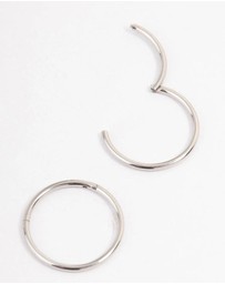 Lovisa - Surgical Steel Fine Sleeper Earrings 10mm