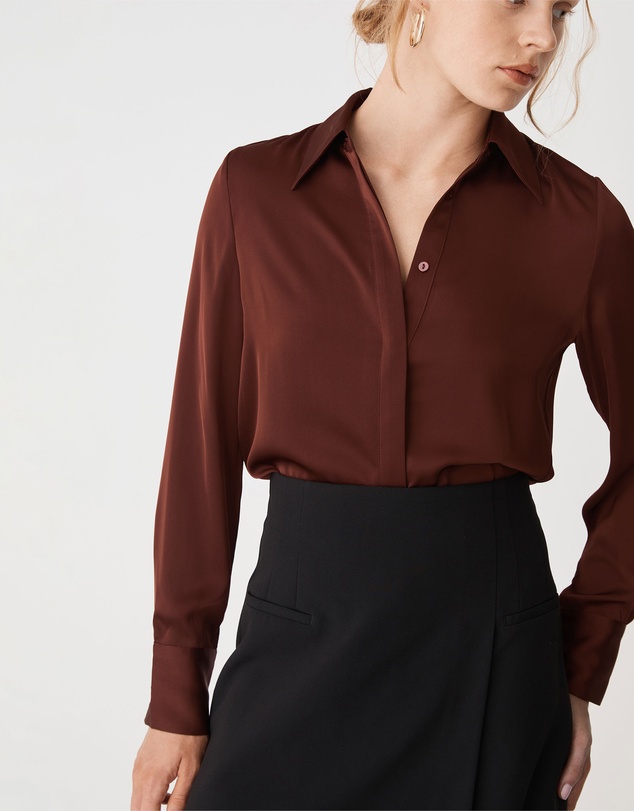 Forcast - Mae Satin Shirt