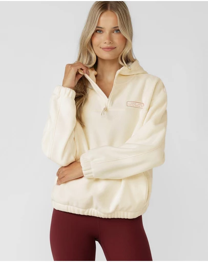 Lorna Jane - Nova Polar Fleece Quarter Zip Hoodie