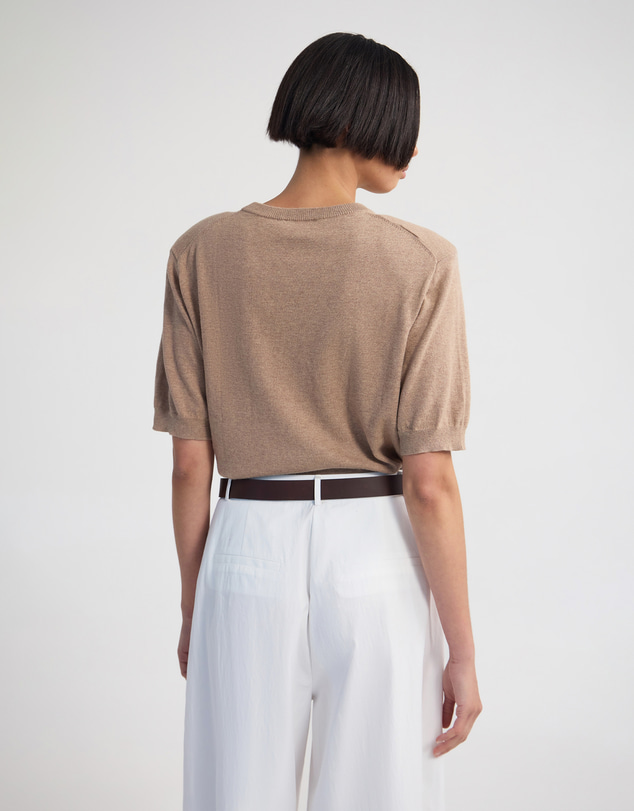 Oxford - Leeta Cashmere Blend Shldr Pad Knit