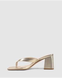 Verali - Stoked Block Heel Thongs