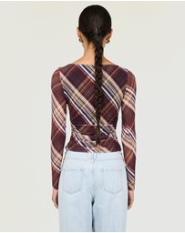 Staple the Label - Arles Mesh Top
