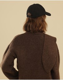 Morgan & Taylor - Corey Cord Cap in Black