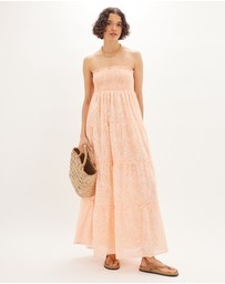 Amelius - Diane Batik Print Maxi Dress