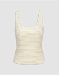TALA - Stripe Knit Vest