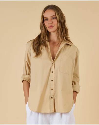 CAMIXA - Poppy Oversize Cotton Shirt