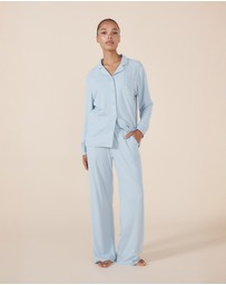 Gingerlilly - Emilia Ribbed Lounge PJ set