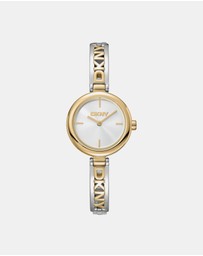 DKNY - Logo Two-Tone Stainless Steel 26mm Watch