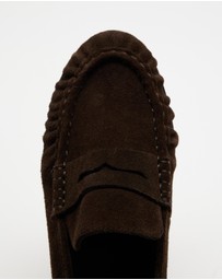 Atmos&Here - Luna Suede Loafers