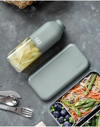 Monbento - Monbento Mb Positive M Reusable Water Bottle - Green Natural