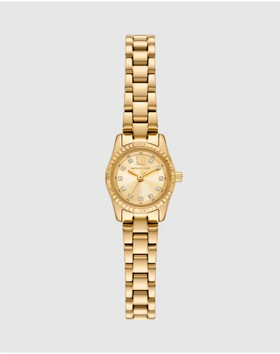 Michael Kors - Lexington Gold Tone Analogue Watch