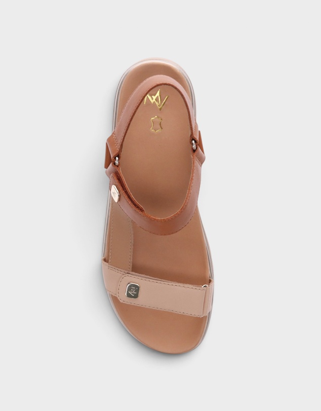Mia Vita - Candice Sandal - Tan Multi