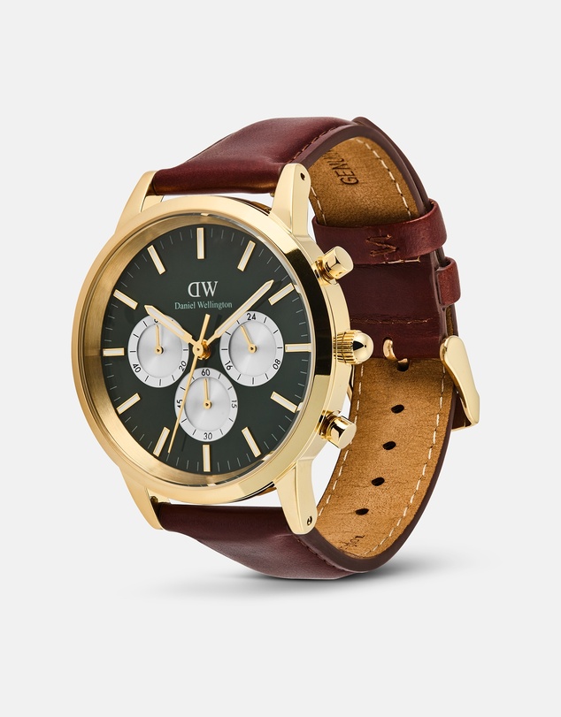 Daniel Wellington - Iconic Chronograph 42mm St Mawes Emerald Panda G