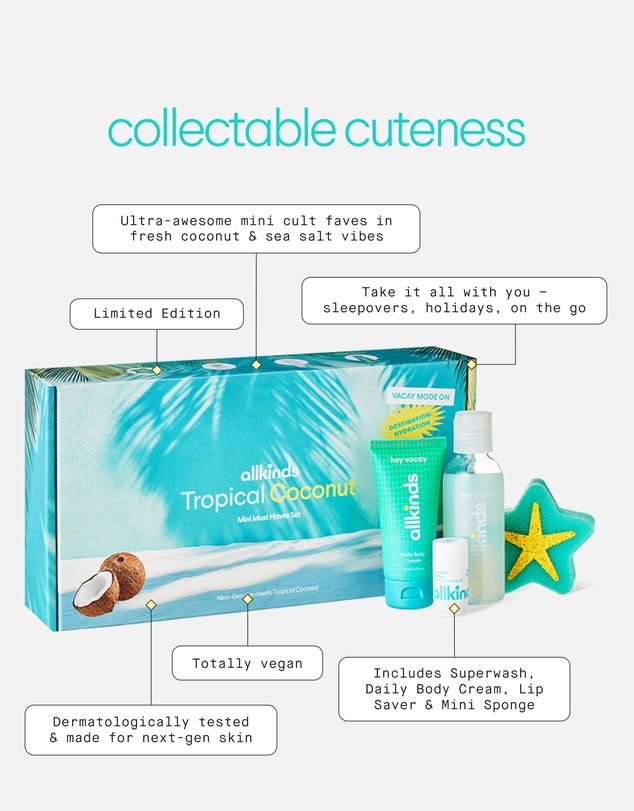 Allkinds - Tropical Coconut Mini Must Haves