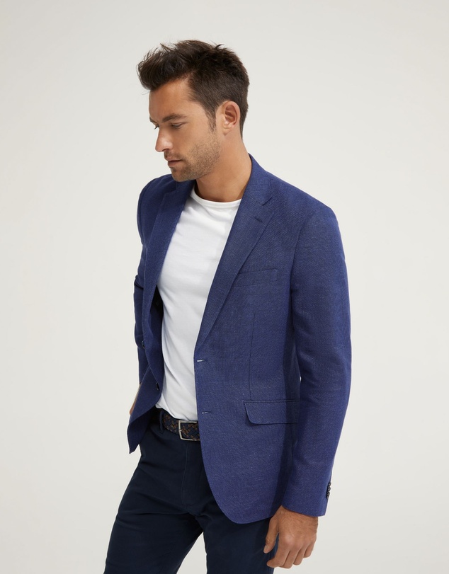 Oxford - Milton Half Lined Linen Cotton Blazer