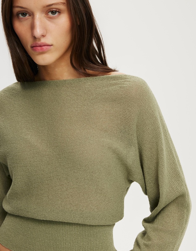 Cotton On - The Breezy Ls Batwing Knit