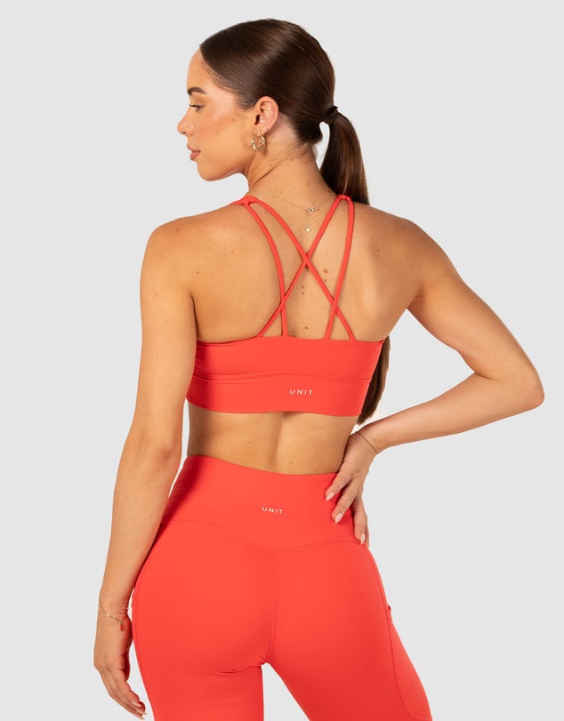 UNIT - UNIT Ladies Energy Strap Activewear Sports Bra