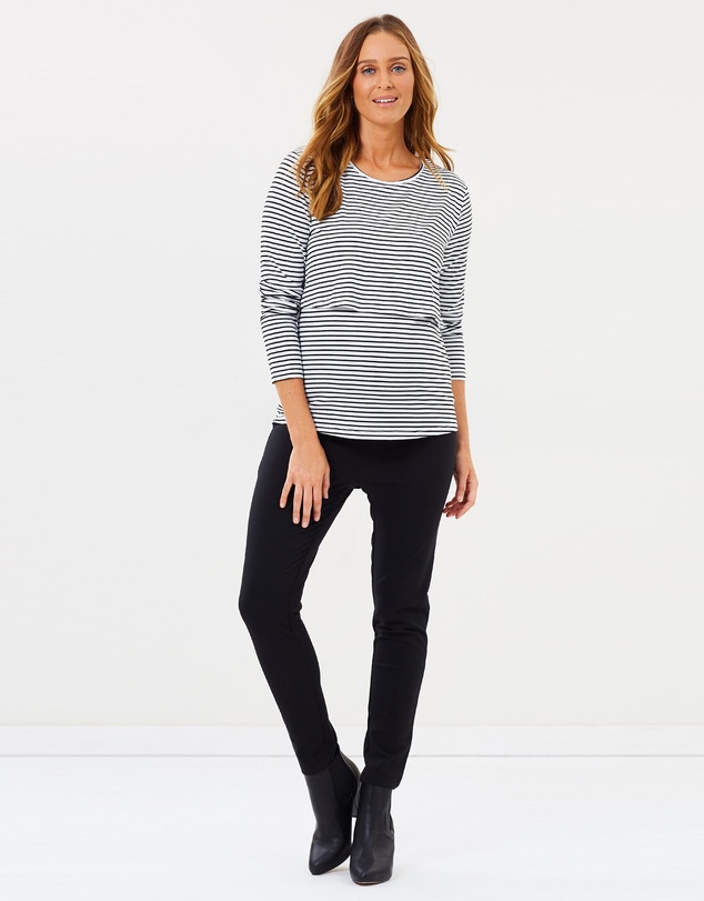 Angel Maternity - Maternity Fitted Slim Work Pants