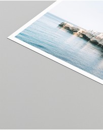 LEGGERA - Whitewashed Puglia Coastline Print