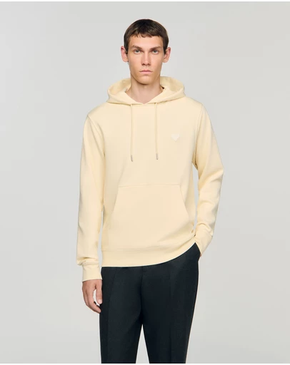 Sandro - Single Coeur Hoodie Sweatshirt