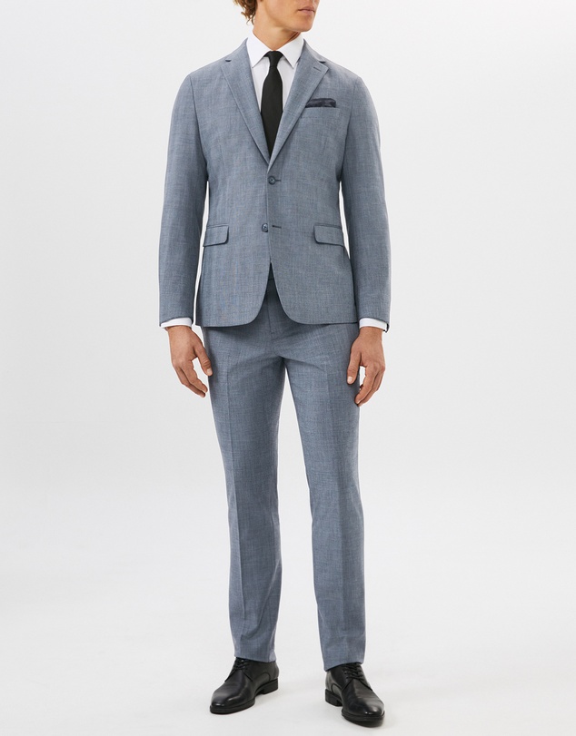 Van Heusen - Wool Blend Check Suit Jacket