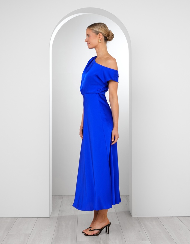 Pilgrim - Kira Asymmetric Neck Dress