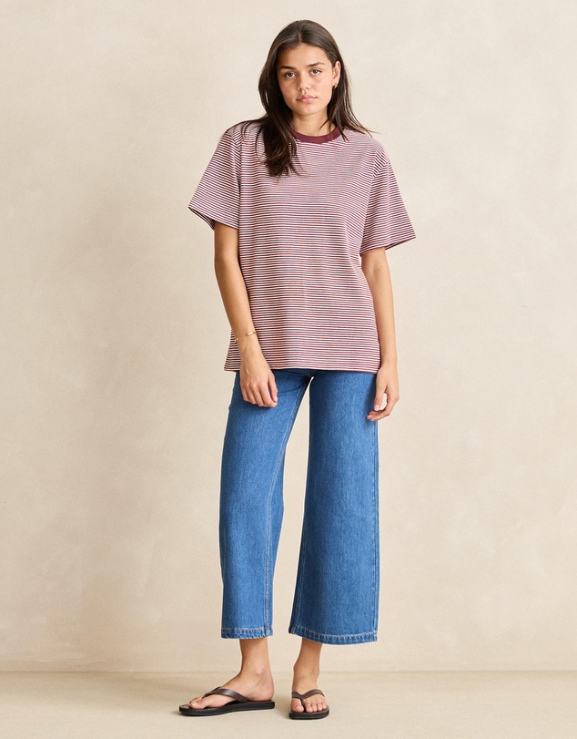 Rhythm - Essential Stripe SS T-Shirt
