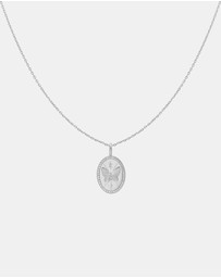 Ania Haie - Silver Butterfly Pendant Necklace