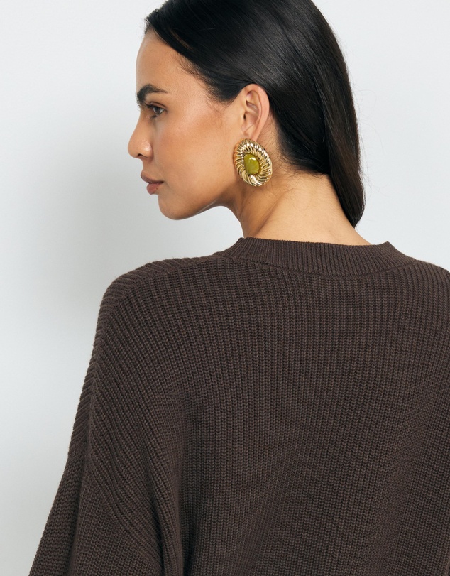 AERE - Cotton Cashmere Blend Relaxed Jumper