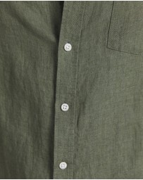 Sportscraft - Linen Long Sleeve Delave Shirt