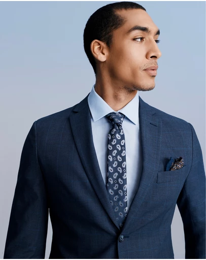 Van Heusen - Prince Of Wales Check Suit Jacket