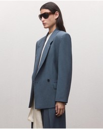 M.N.G - Wool-Blend Suit Blazer
