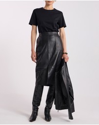 David Lawrence - Ellen Leather Skirt