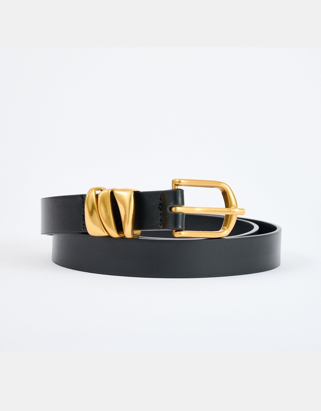 Sol Sana - Crescent Belt Black/Gold